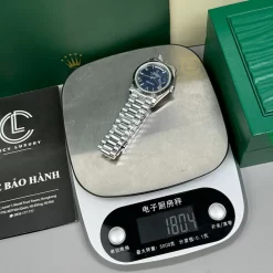 Đồng Hồ Rolex Day-Date 40mm 180gram Blue Dial Replica 1:1 – Top Quality Version