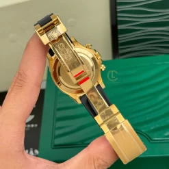 Đồng Hồ Rolex Cosmograph Daytona 116518LN 40mm Dial Champange Yellow Gold Replica 1:1 – Top Quality Version