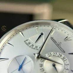 Đồng hồ Jaeger-LeCoultre Master Ultra Thin Power Reserve Q1378420 SIiver Dial Steel Replica 1:1 – Top Quality Version