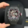 Đồng hồ Richard Mille Bubba Watson Tourbillon RM38-02 42mm Carbon Replica 1:1 – Top Quality 1:1