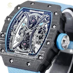 ​​​​​​​Đồng Hồ Richard Mille RM 53-01 Pablo Mac Donough 42mm Carbon Replica 1:1 – Top Quality Version
