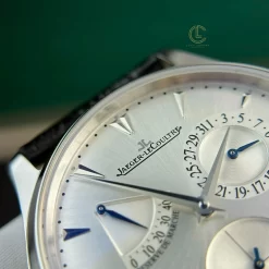 Đồng hồ Jaeger-LeCoultre Master Ultra Thin Power Reserve Q1378420 SIiver Dial Steel Replica 1:1 – Top Quality Version