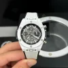 Đồng hồ Hublot Big Bang Unico 44mm Ceramic Trắng Replica 1:1 – Top Quality Version