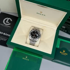 Đồng Hồ Rolex Explorer II 216570 42mm Black DIal Steel Replica 1:1 – Top Quality Version