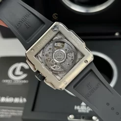 Đồng hồ Hublot Square Bang Unico 821.NM.0170.RX 821NM0170RX 42mm Titanium Ceramic Replica 1:1 – Top Quality Version