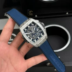 Đồng hồ Hublot Spirit Of Big Bang 642.NX.7170.RX 642NX7170RX 42mm Blue Dial Titanium Replica 1:1 – Top Quality Version