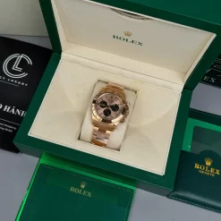 Rolex Cosmograph Daytona 116505-0009 40mm BT.4130 Rose Gold Replica 1:1 – Top Quality Version