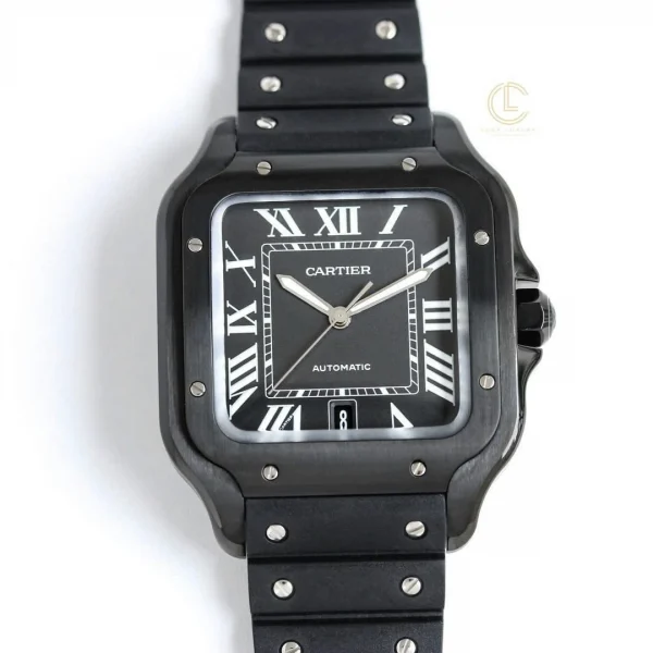 Đồng Hồ Cartier Santos De Cartier WSSA009 39.8mm Ceramic Replica 1:1 – Top Quality Version