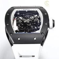 Đồng Hồ Richard Mille RM 055 Black Bubba Watson 42mm ceramic Replica 1:1 – Top Quality Version