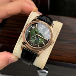 Đồng Hồ Patek Philippe Complications 5205R-011 40mm Green Dial Rose Gold Replica 1:1 – Top Quality Version