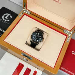 Đồng hồ Omega Seamaster Diver 210.62.44.20.01.001 42mm Black Dial Ceramic Replica 1:1 – Top