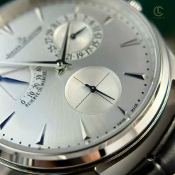 Đồng hồ Jaeger-LeCoultre Master Ultra Thin Power Reserve Q1378420 SIiver Dial Steel Replica 1:1 – Top Quality Version