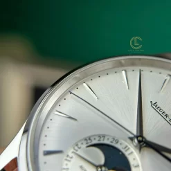 Đồng hồ Jaeger Lecoultre Master UltraThin Moon 40mm sliver Dial Steel Replica 1:1 – Top Quality Version