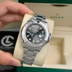 Đồng hồ Rolex Yacht-Master M126622-0001 126622-0001 40mm Gray Dial Steel Replica 1:1- Top Quality Version