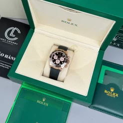 Đồng Hồ Rolex Cosmograph Daytona 116515LN-0012 40mm Black Dial BT.4131 Rose Gold Replica 1