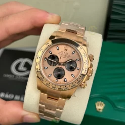 Rolex Cosmograph Daytona 116505-0009 40mm BT.4130 Rose Gold Replica 1:1 – Top Quality Version
