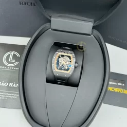 Richard Mille RM 055 Asia Manual Winding Bubba Watson 42MM Carbon Replica 1:1 – Top Quality Version