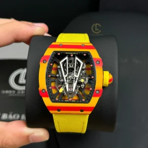 Đồng Hồ Richard Mille Rafael Nadal Shock Resistance 42mm Carbon Replica 1:1 – Top Quality Version