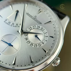 Đồng hồ Jaeger-LeCoultre Master Ultra Thin Power Reserve Q1378420 SIiver Dial Steel Replica 1:1 – Top Quality Version