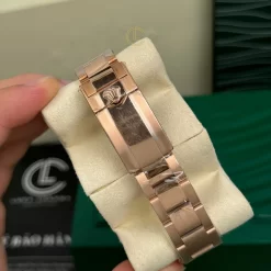 Đồng Hồ Rolex Cosmograph Daytona 116595RBOW 40mm Black Dial Rose Gold Replica 1:1 – Top Quality Version