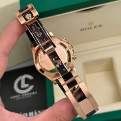 Đồng hồ Rolex Cosmograph Daytona 116515LN-0041 40mm Chocolate Dial Rose Gold Replica 1:1 – Top Quality Version