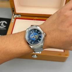 Đồng hồ Omega Seamaster Aqua Terra Co‑Axial Master Chronometer Gmt Worldtimer 220.10.43.22.03.001