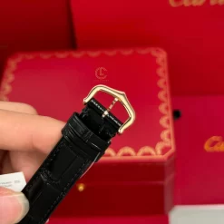 Đồng Hồ Cartier Santos-Dumont WJSA0016 43..5mm x 31.4mm Rose Gold Replica 1:1 – Top Quality Version