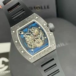 Richard Mille RM 055 Asia Manual Winding Bubba Watson 42MM Carbon Replica 1:1 – Top Quality Version