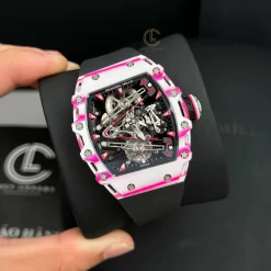 Đồng Hồ Richard Mille RM 38-02 Bubba Watson Tourbillon Manual Winding 42mm Carbon Replica 1:1 – Top Quality