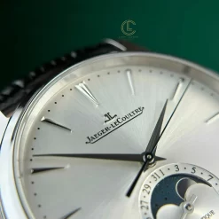 Đồng hồ Jaeger Lecoultre Master UltraThin Moon 40mm sliver Dial Steel Replica 1:1 – Top Quality Version