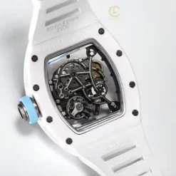 Đồng Hồ Richard Mille RM055 BLUE 42mm Carbon Replica 1:1 – Top Quality Version