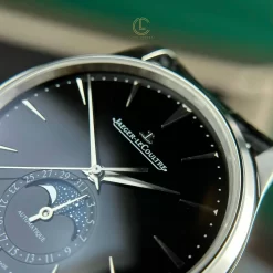 Đồng hồ Jaeger Lecoultre Master UltraThin Moon 40mm Black Dial Steel Replica 1:1 – Top Quality Version