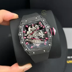 Đồng hồ Richard Mille Bubba Watson Tourbillon RM38-02 42mm Carbon Replica 1:1 – Top Quality 1:1