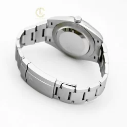 Đồng Hồ Rolex Oyster Perpetual 41mm 124300 Mặt Số Ice Blue Họa Tiết Celebration Steel Replica 1:1 – Top Quality Version