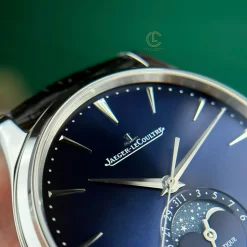 Đồng hồ Jaeger Lecoultre Master UltraThin Moon 40mm Dial Blue Steel Replica 1:1 – Top Quality Version