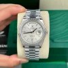 Đồng hồ Rolex Day-Date 228396 40mm Silver Dial 175gram Steel Replica 1:1 – Top Quality Version