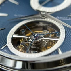 Đồng hồ Jaeger Lecoultre Master Ultra Thin Tourbilon 40mm Dial Blue Steel Replica 1:1 – Top Quality Version