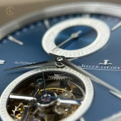 Đồng hồ Jaeger Lecoultre Master Ultra Thin Tourbilon 40mm Dial Blue Steel Replica 1:1 – Top Quality Version