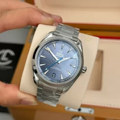 Đồng Hồ Omega Seamaster Aqua-Terra 220.10.41.21.03.001 41mm Blue Dial Steel Replica 1:1 – Top Quality