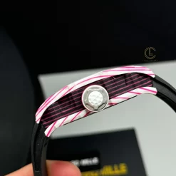 Đồng Hồ Richard Mille RM 38-02 Bubba Watson Tourbillon Manual Winding 42mm Carbon Replica 1:1 – Top Quality