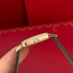 Đồng Hồ Cartier Santos-Dumont WJSA0016 43..5mm x 31.4mm Rose Gold Replica 1:1 – Top Quality Version