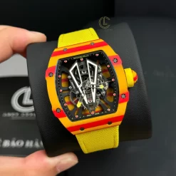Đồng Hồ Richard Mille Rafael Nadal Shock Resistance 42mm Carbon Replica 1:1 – Top Quality Version