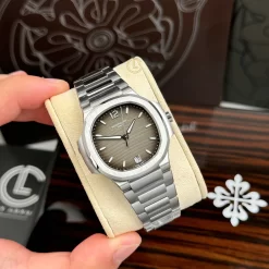 Đồng Hồ Patek Philippe Nautilus 7118/1A-011 32.5mm Gray Dial Steel Replica 1:1 – Top Quality Version