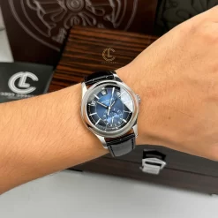 Đồng Hồ Patek Philippe Complications 5205G-013 40mm Blue Dial Replica 1:1 – Top Quality Version