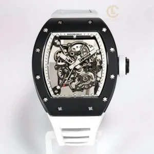 Đồng Hồ Richard Mille RM 055 Black Bubba Watson 42mm ceramic Replica 1:1 – Top Quality Version