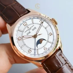 Đồng hồ Vacheron Constantin FiftySix Complete Calendar 4000E/000R-B438 40mm Rose Gold Replica 1:1 – Top Quality Version