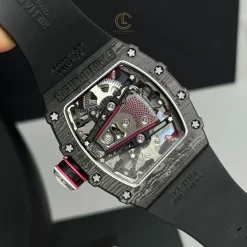Đồng hồ Richard Mille Bubba Watson Tourbillon RM38-02 42mm Carbon Replica 1:1 – Top Quality 1:1