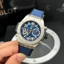 Đồng hồ Hublot Big Bang Unico Blue Dial 42mm Steel Replica 1:1 – Top Quality Version