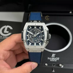 Đồng hồ Hublot Spirit Of Big Bang 642.NX.7170.RX 642NX7170RX 42mm Blue Dial Titanium Replica 1:1 – Top Quality Version