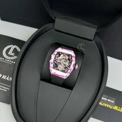 Đồng Hồ Richard Mille RM 38-02 Bubba Watson Tourbillon Manual Winding 42mm Carbon Replica 1:1 – Top Quality